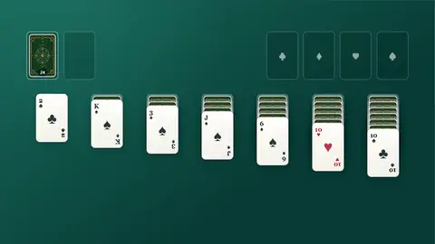 Косынка · по 3 карты